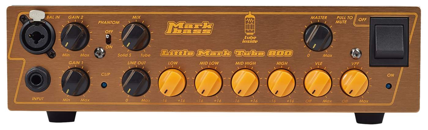 MARKBASS Little Mark Tube 800 Bass Guitar Hybrid Amplifier | Kytary.ie
