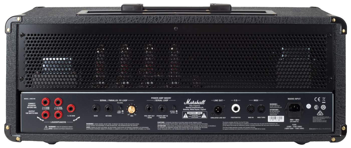 MARSHALL JVM210H Tube Guitar Amplifier | Kytary.ie