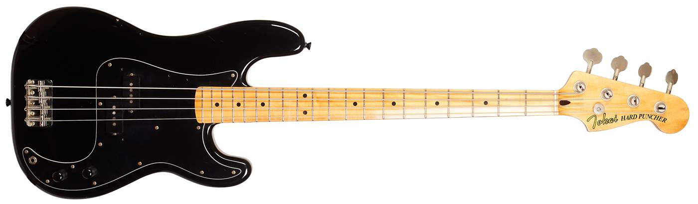TOKAI 1981 PB-40 Hard Puncher BK MN Electric Bass Guitar | Kytary.ie