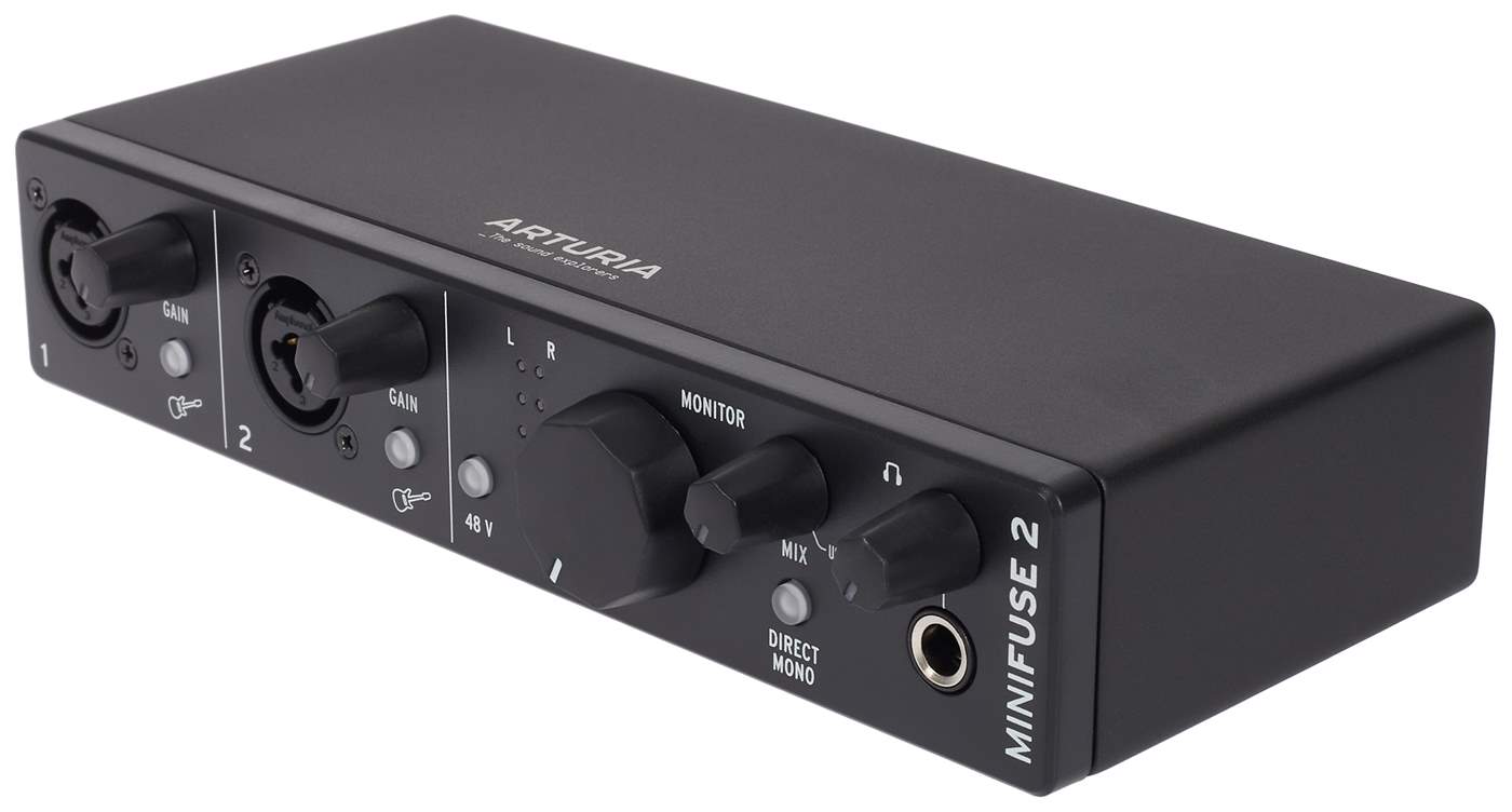ARTURIA MiniFuse 2 BK USB Audio Interface | Kytary.ie