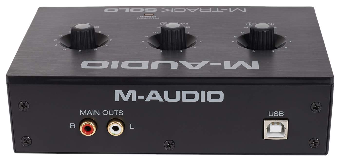 M-AUDIO M-Track SOLO USB Audio Interface | Kytary.ie