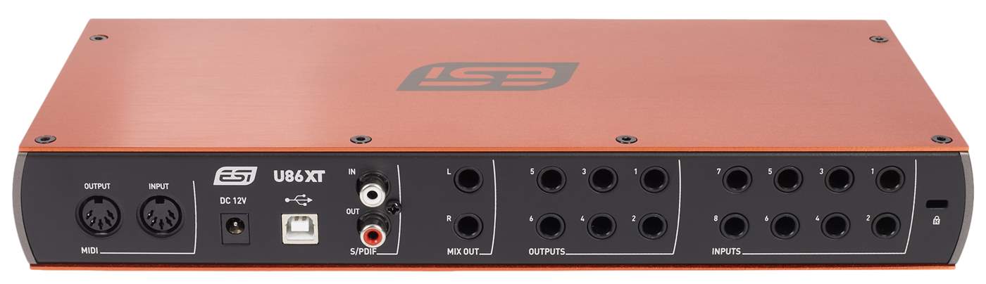 ESI U86 XT USB Audio Interface | Kytary.ie