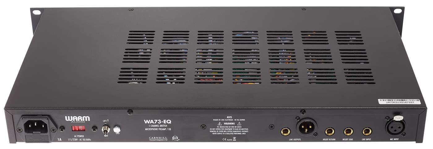 WARM AUDIO WA73-EQ Microphone Pre-Amplifier | Kytary.ie