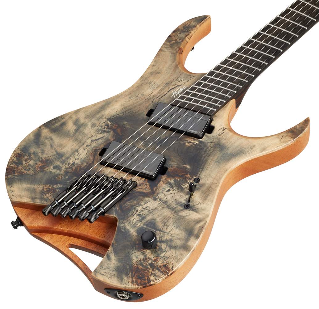 MAYONES Hydra Elite VF FSH 6 Trans Graphite Electric Guitar | Kytary.ie