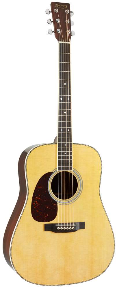 martin acoustic left handed