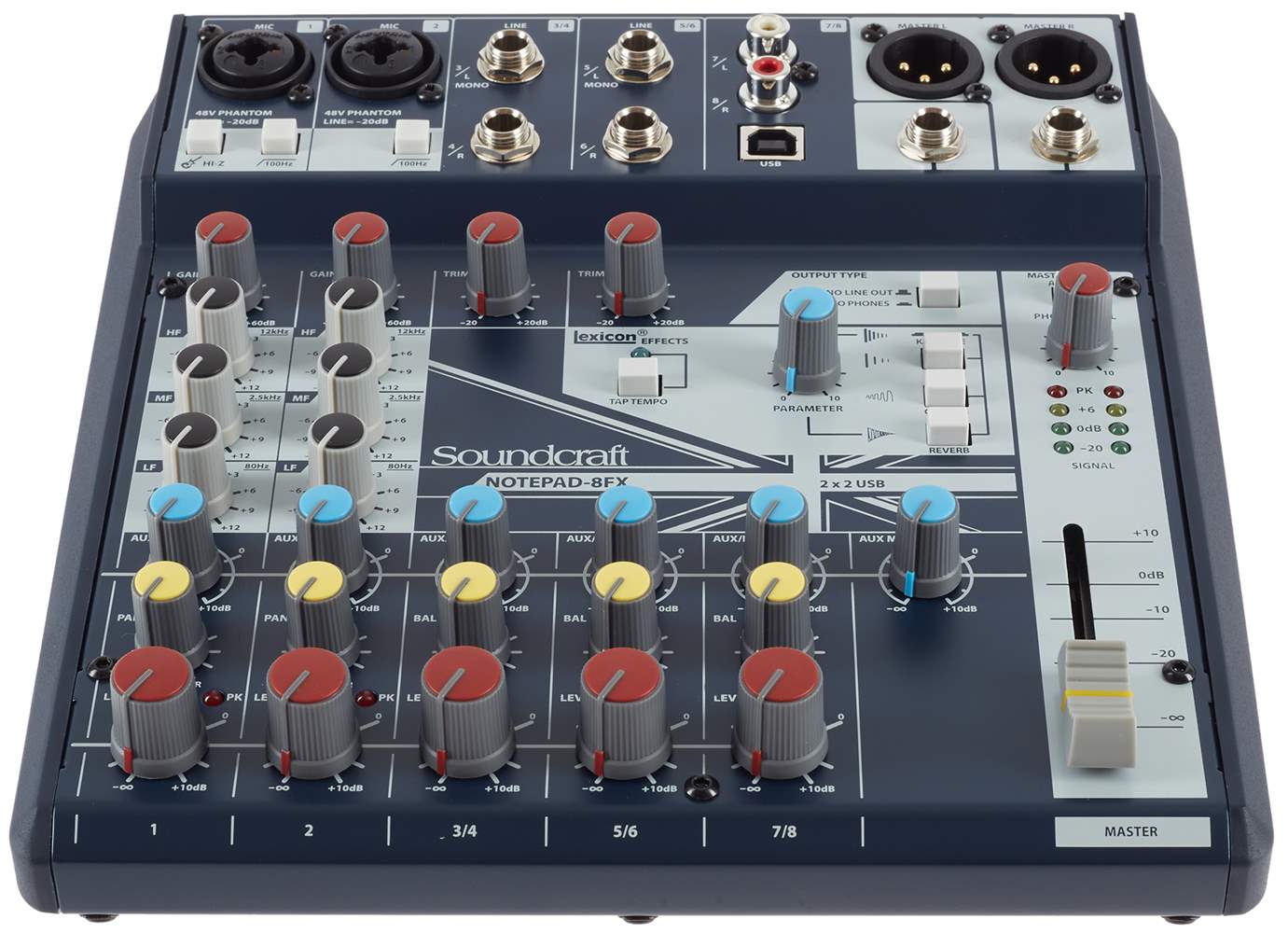 SOUNDCRAFT Notepad 8 FX (opened) Analogue Mixer | Kytary.ie