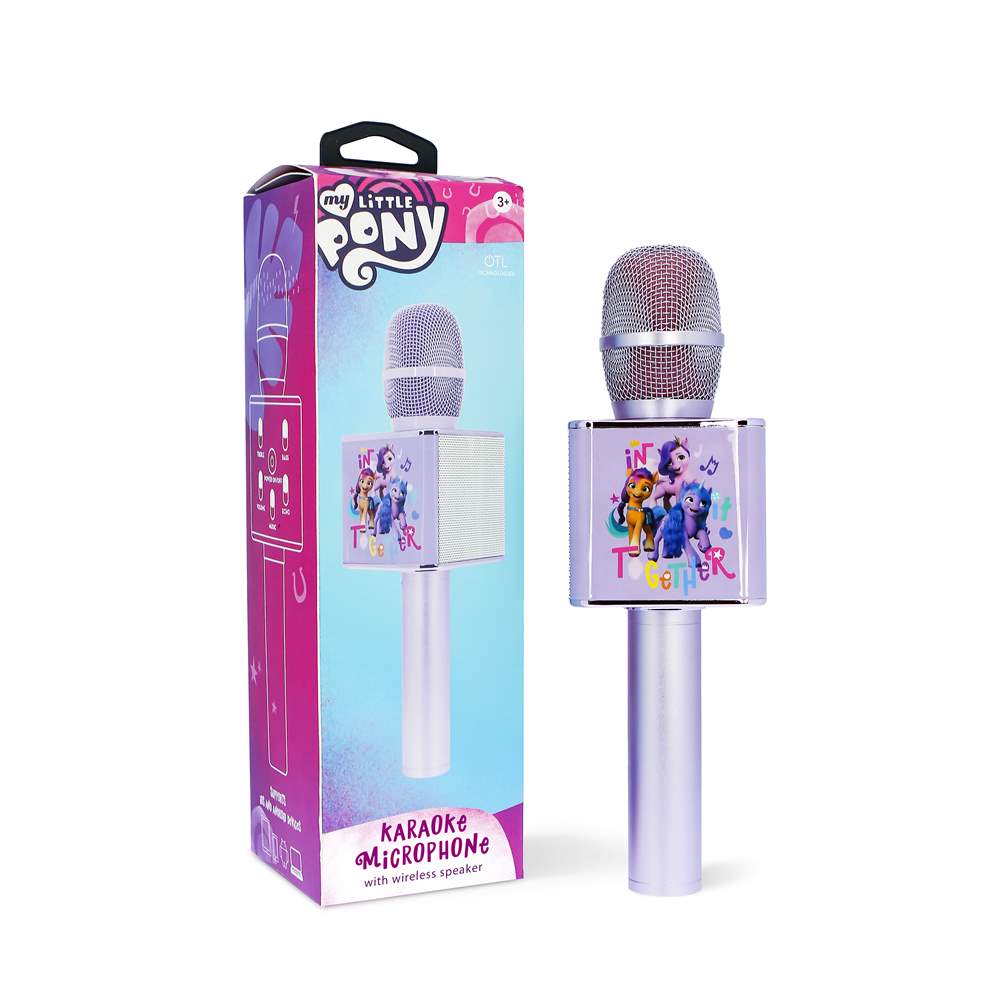 OTL My Little Pony Karaoke microphone with Bluetooth speaker