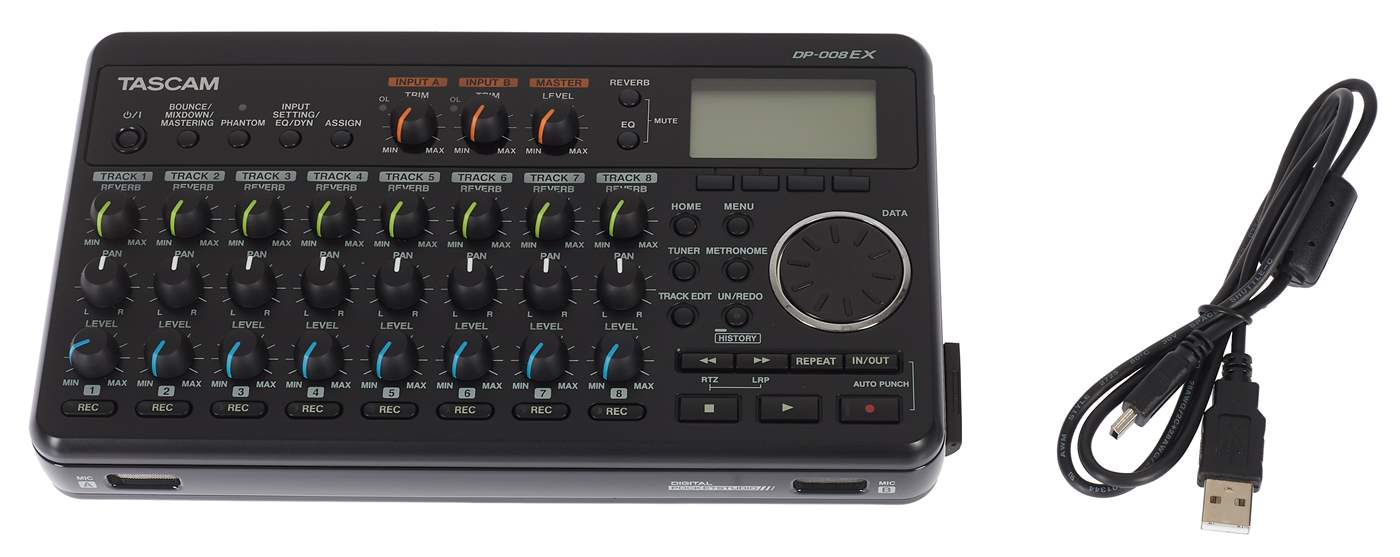 TASCAM DP-008EX Multi-track Recorder | Kytary.ie