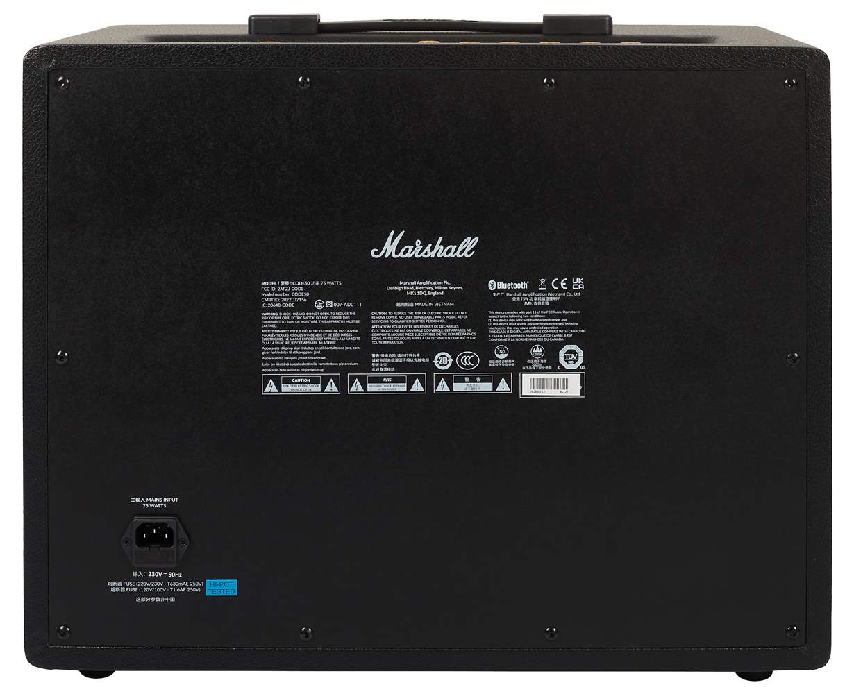 MARSHALL CODE 50 Guitar Modelling Combo | Kytary.ie