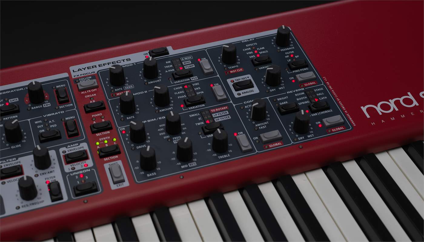 Nord stage piano shop 88