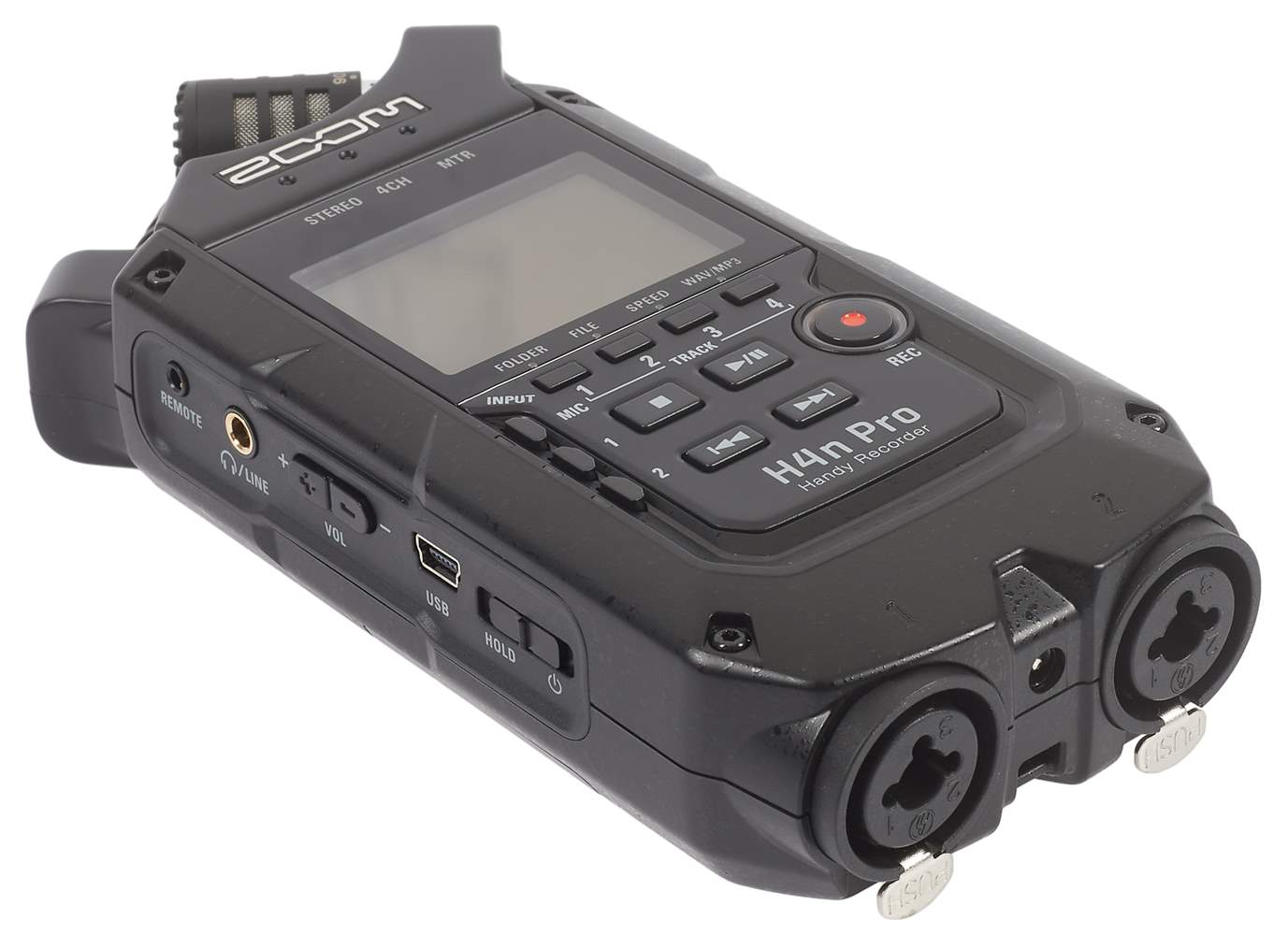 ZOOM H4n Pro Black Pocket Recorder | Kytary.ie