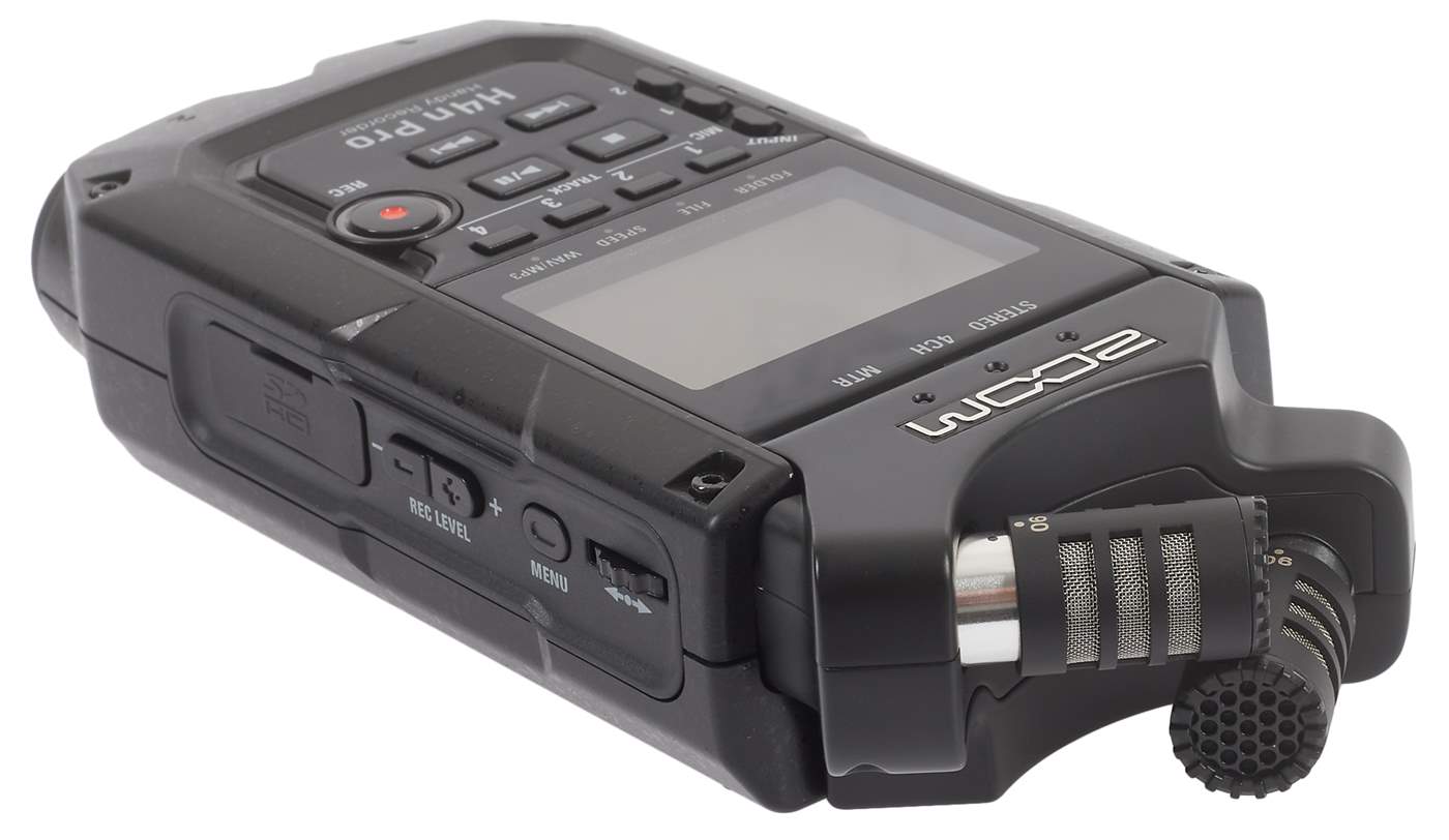 ZOOM H4n Pro Black Pocket Recorder | Kytary.ie