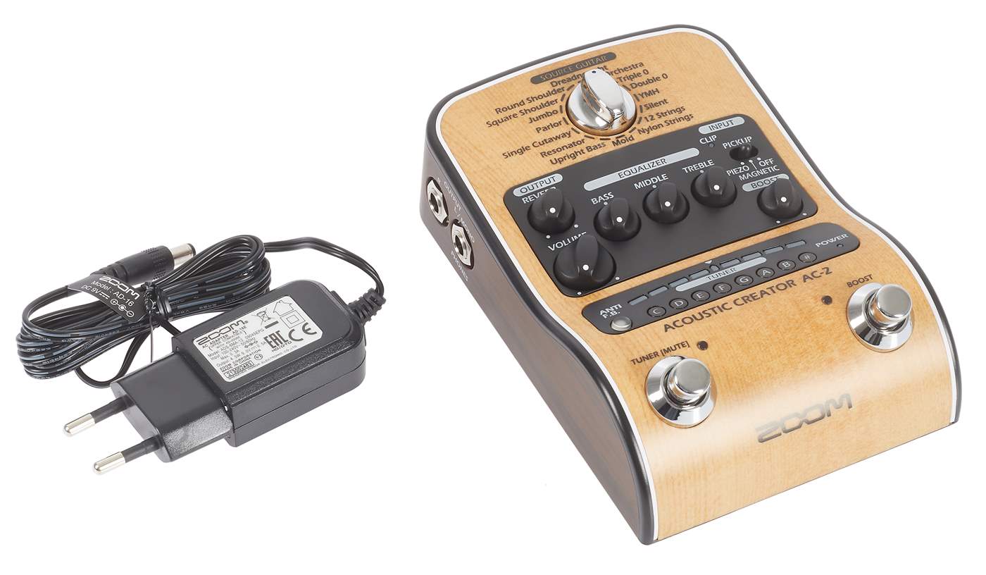 ZOOM AC-2 Acoustic Creator Guitar Multi-Effect | Kytary.ie