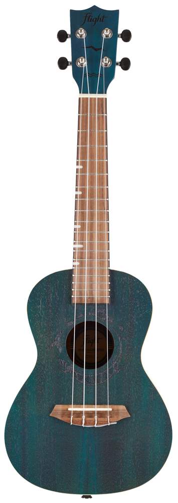 FLIGHT DUC 380 Topaz Satin Color Acoustic Ukulele Kytary.ie
