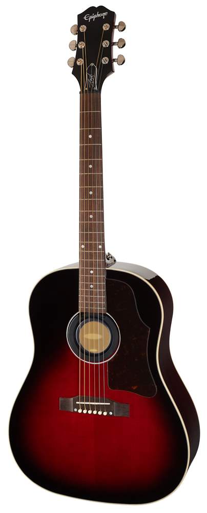 EPIPHONE Slash J-45 Vermillion Burst Electro-Acoustic Guitar | Kytary.ie