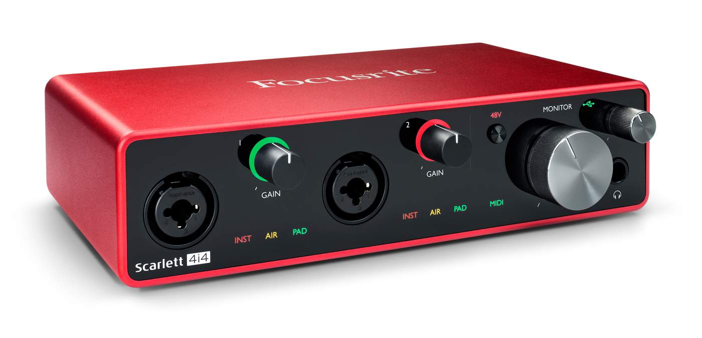 FOCUSRITE Scarlett 4i4 3rd Gen (opened) USB Audio Interface