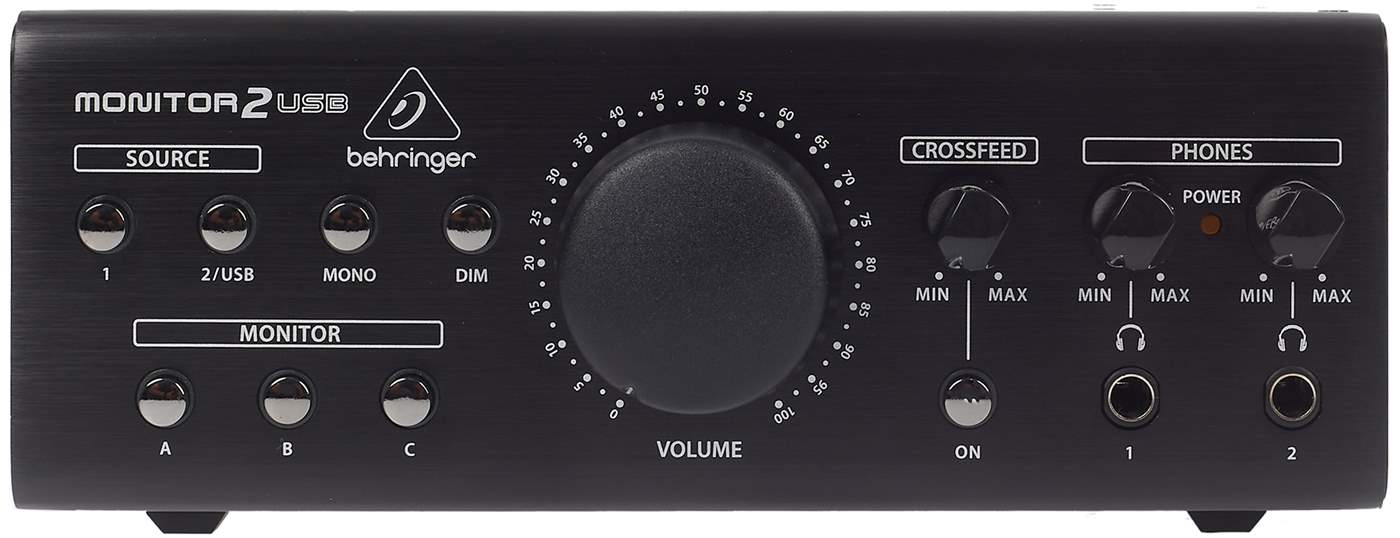 BEHRINGER MONITOR2USB Studio Monitor Controller | Kytary.ie