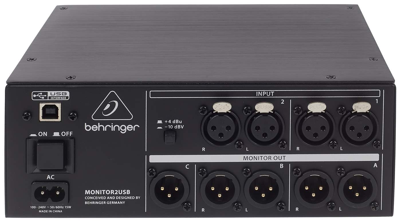 BEHRINGER MONITOR2USB Studio Monitor Controller | Kytary.ie