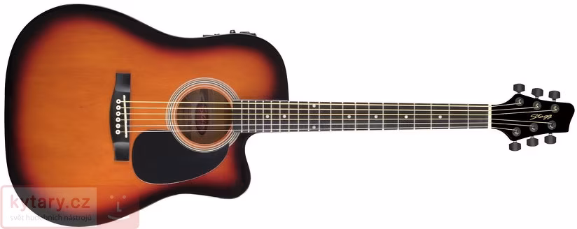 Stagg western acoustic deals guitar