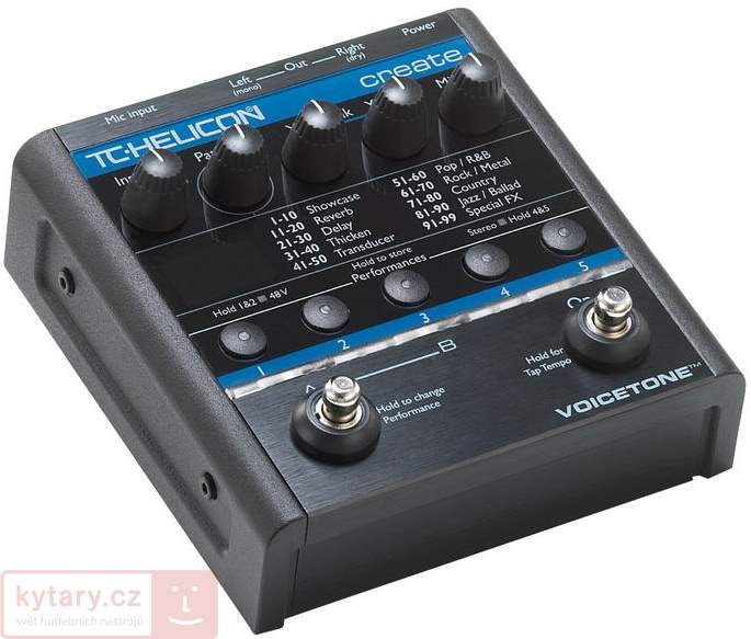 ボーカルエフェクターTC・HELICON VOICETONE create - エフェクター