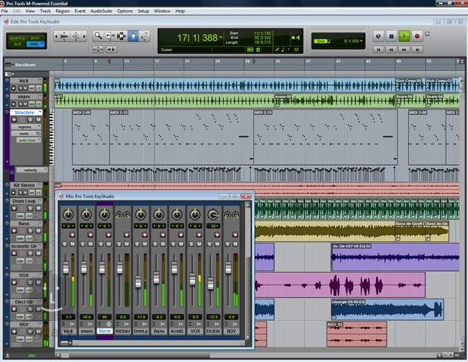 M-AUDIO Pro Tools Recording