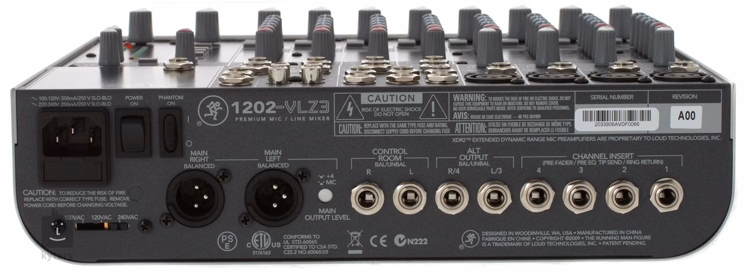 MACKIE 1202 VLZ3 Analogue Mixer Kytary.ie