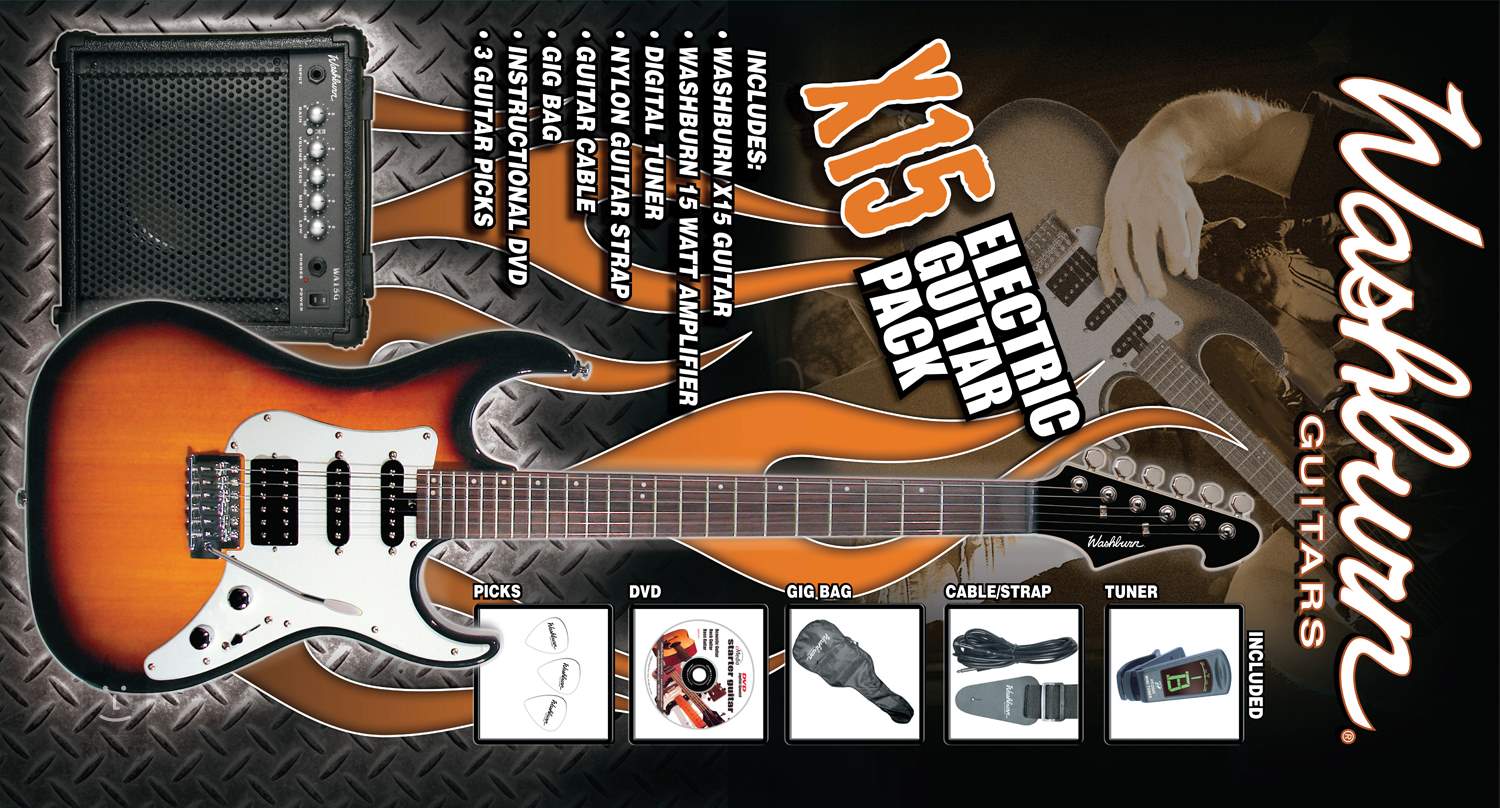 Washburn x15 deals