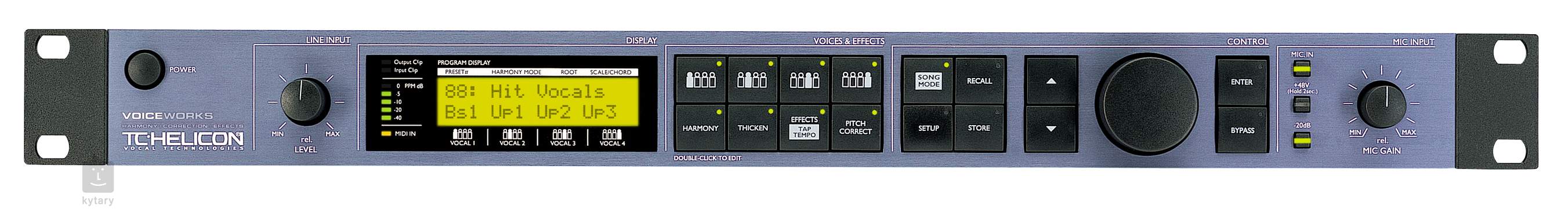 Tc-helicon Voiceworks Vocal Effects Processor 