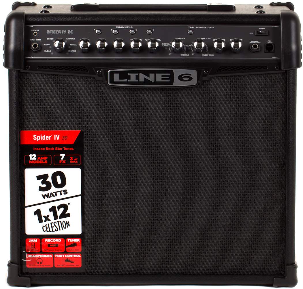 Line 6 Spider IV 15 15 watt Guitar Amp for sale online