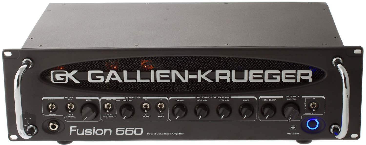 GALLIENKRUEGER Fusion 550 Bass Guitar Hybrid Amplifier