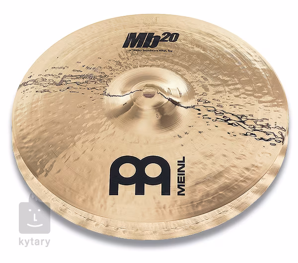 MEINL 15" MB20 Heavy Soundwave Hihat HiHat Cymbals