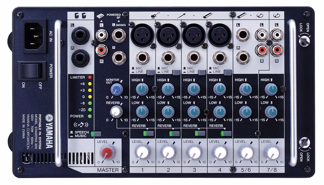 Yamaha stagepas 300 price new arrivals