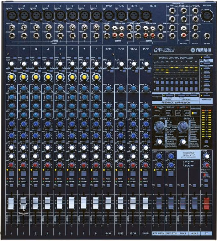 yamaha non powered mixer