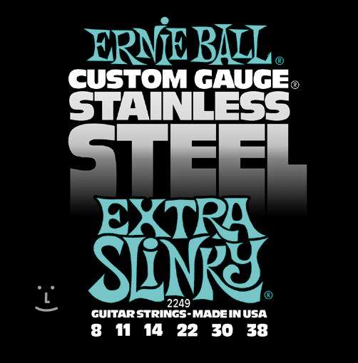 ernie ball stainless steel strings