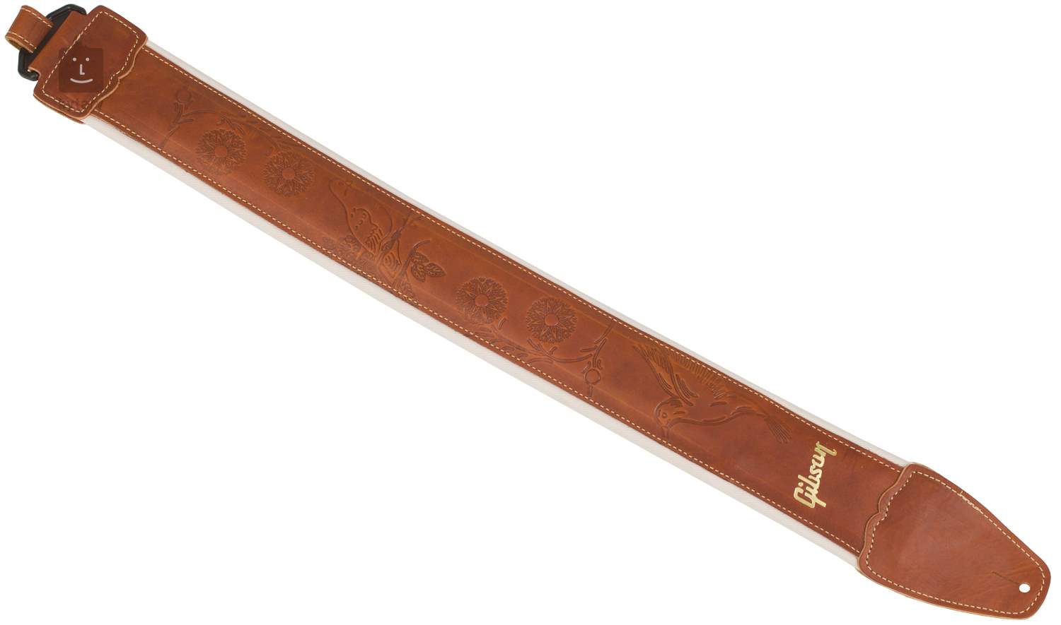 gibson montana leather guitar strap