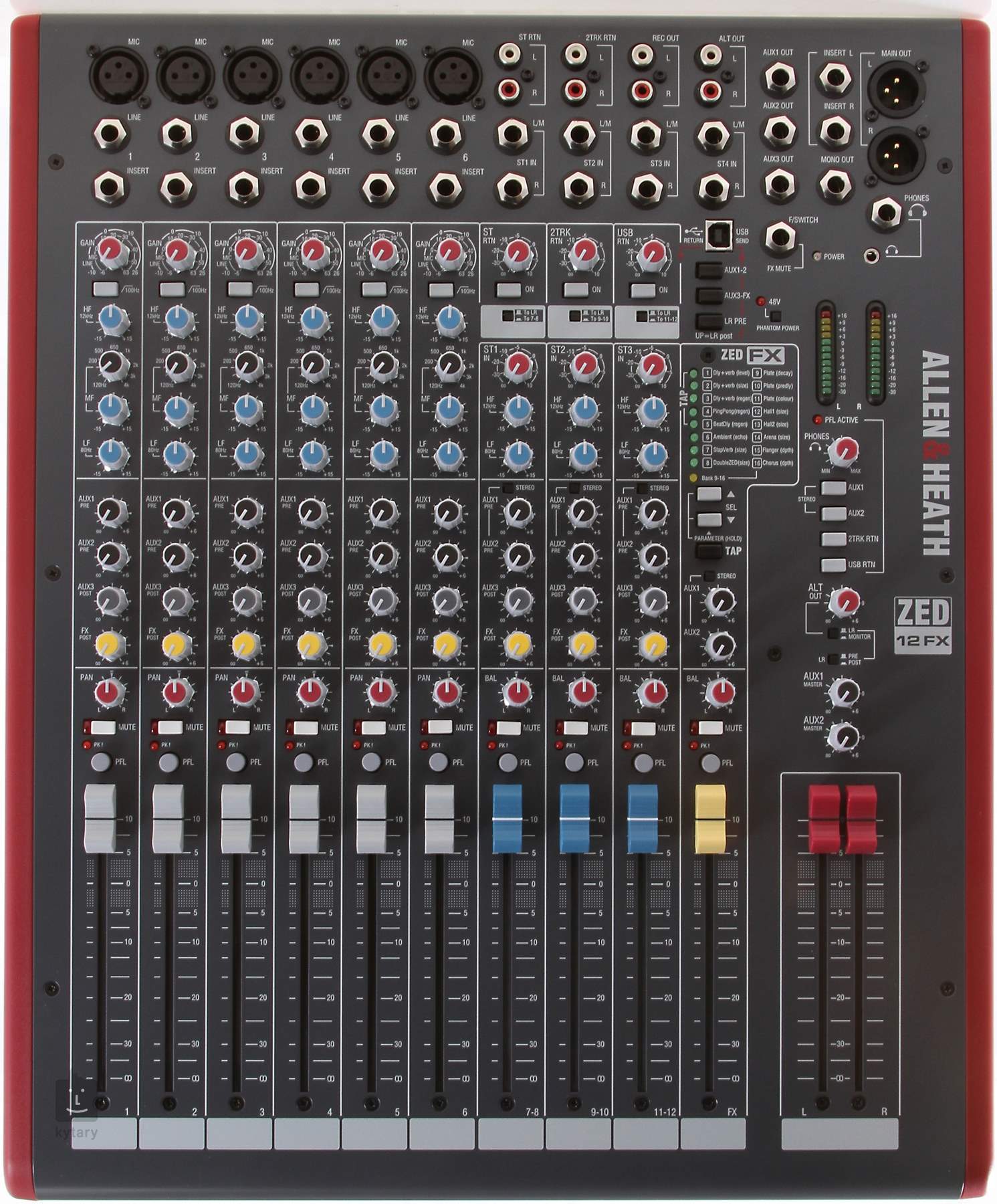 ALLEN&HEATH ZED-12FX Analogue Mixer | Kytary.ie