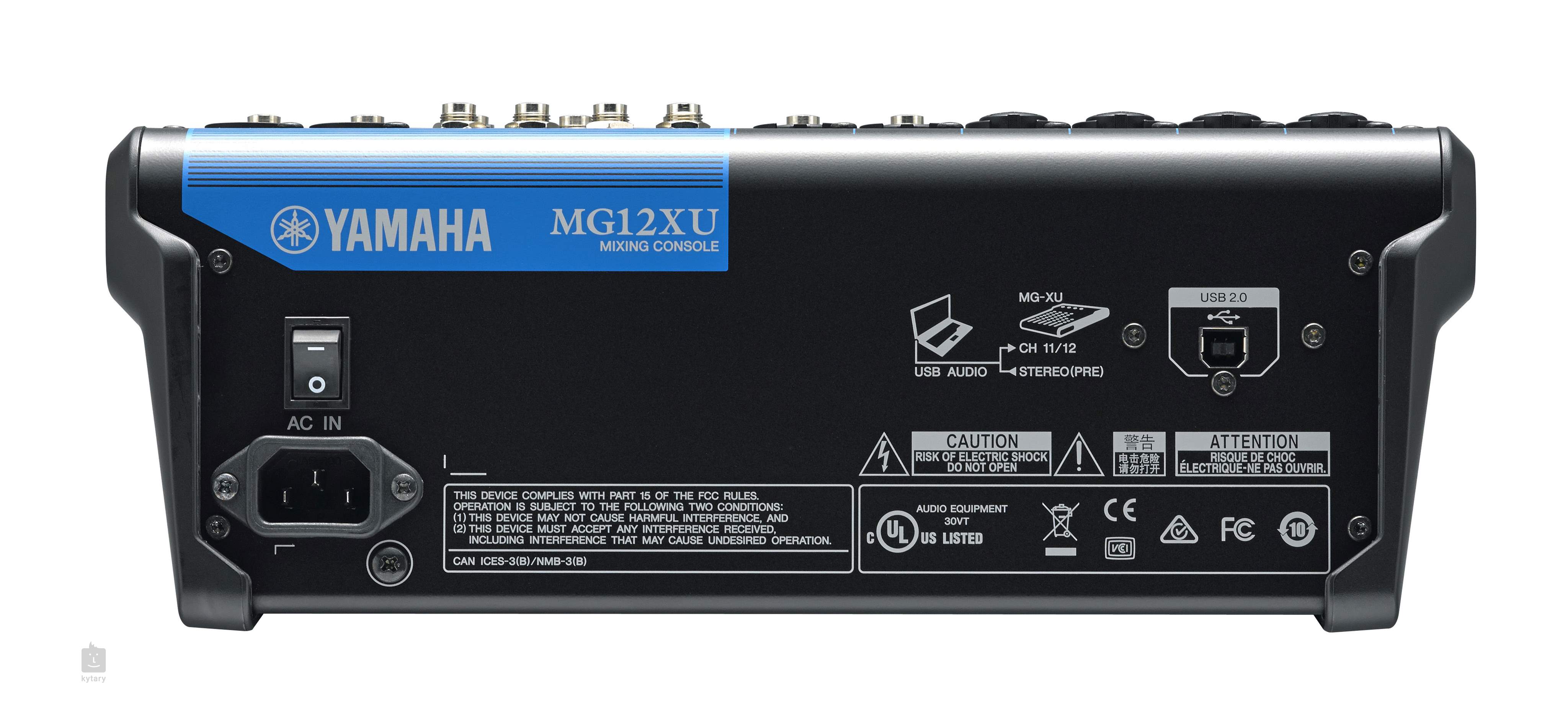 Yamaha Mg12xu Analogue Mixer