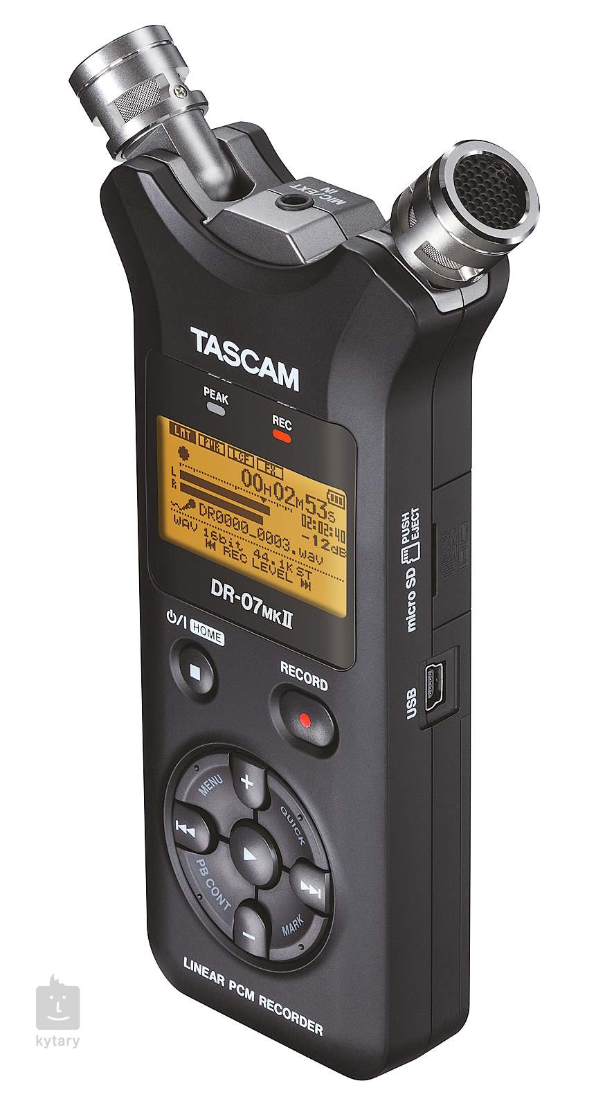 TASCAM DR-07 MKII Pocket Recorder