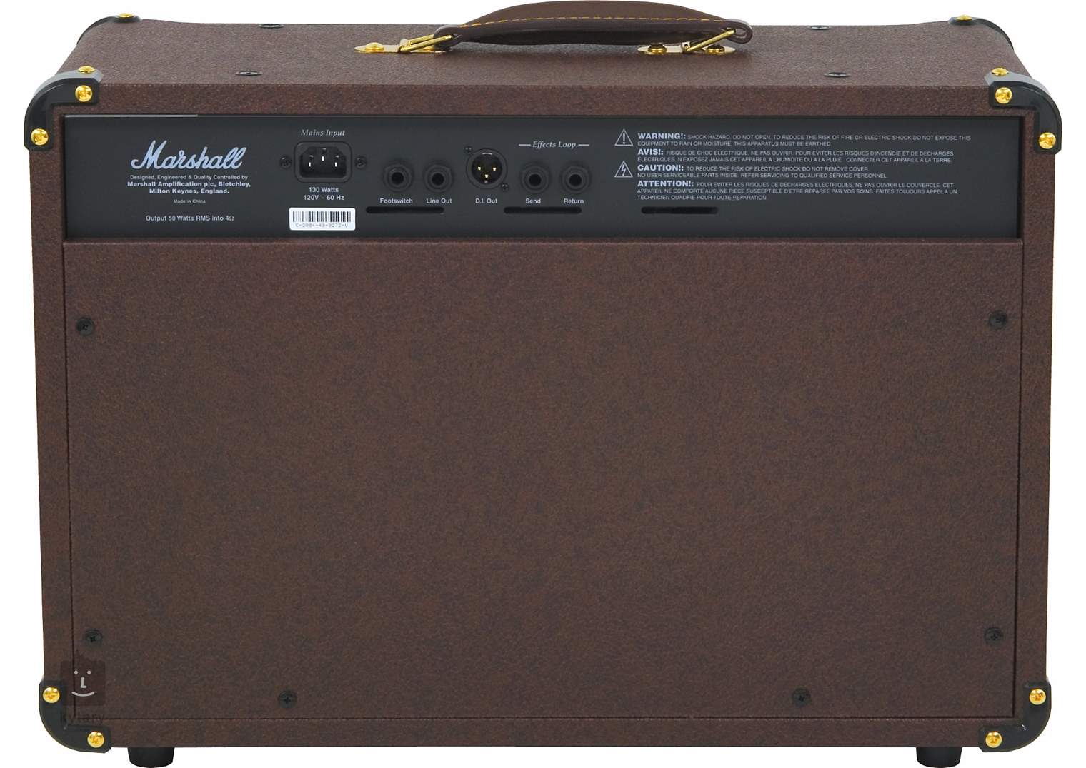 La Colonial Amplificador de Guitarra Electroacústica Marshall AS50D,2 X 8\