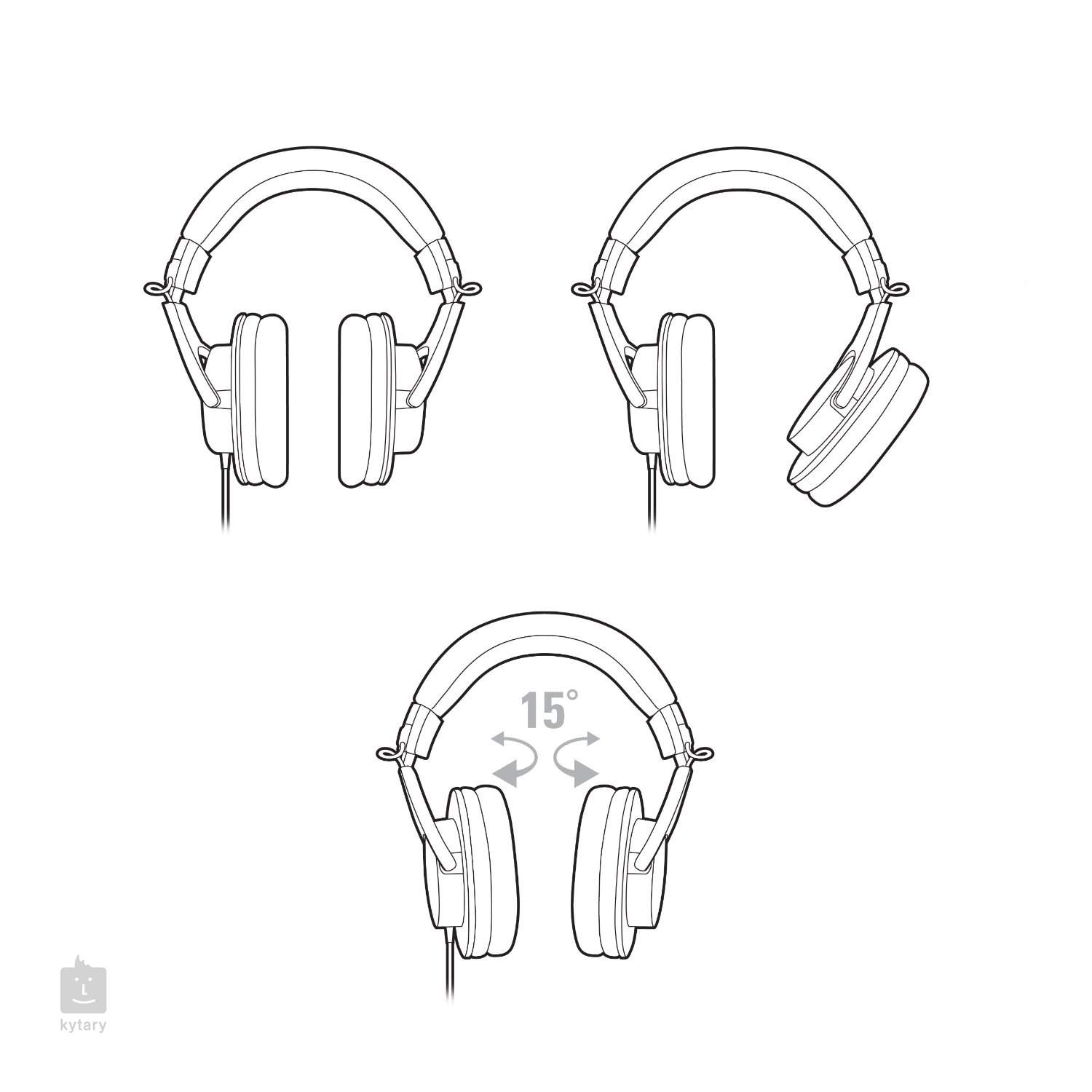 AUDIO-TECHNICA ATH-M20x Studio Headphones