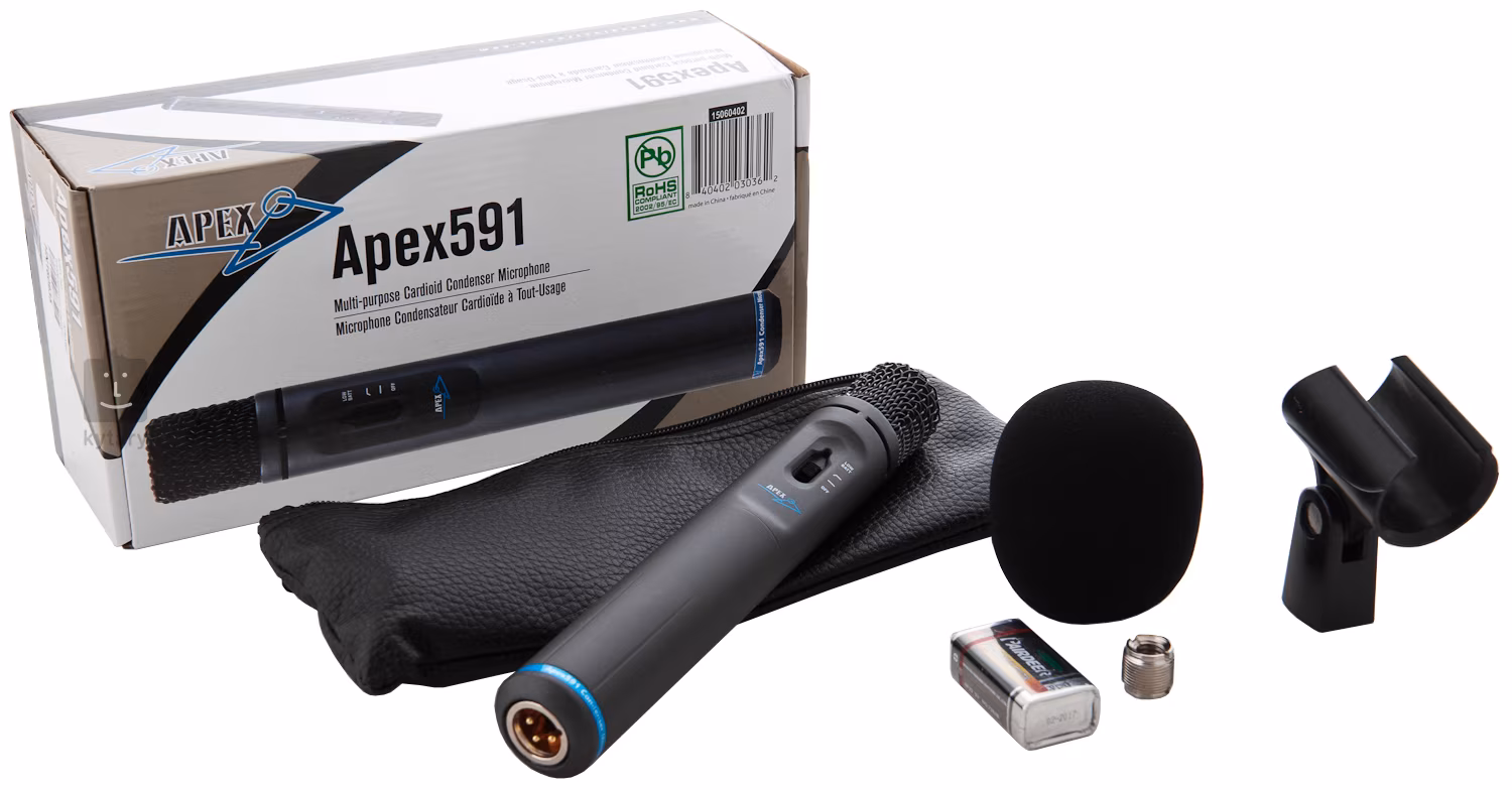 APEX 591 Condenser Microphone Kytary.ie