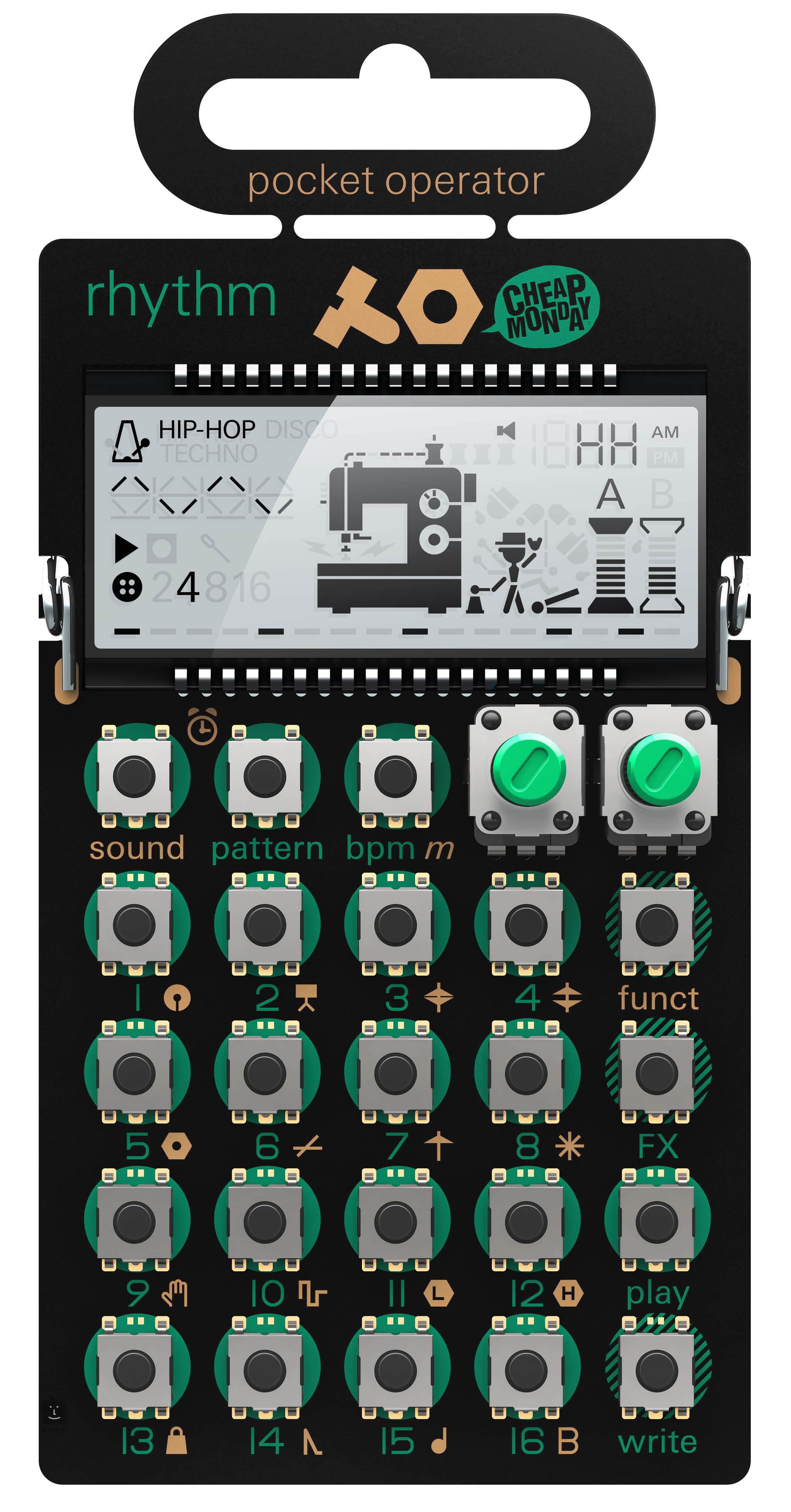 Teenage Engineering Po 12 Rhythm Synthesizer