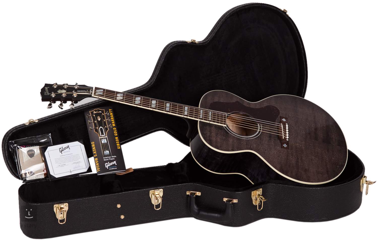 gibson j 185 black