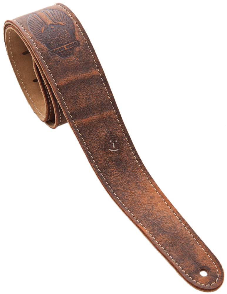 FENDER Road Worn Strap, Brown Guitar Strap Kytary.ie