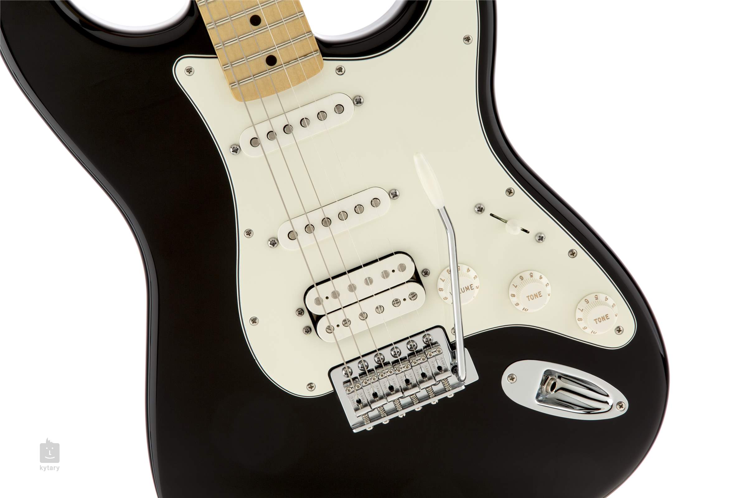 FENDER Standard Stratocaster HSS MN BK Electric Guitar