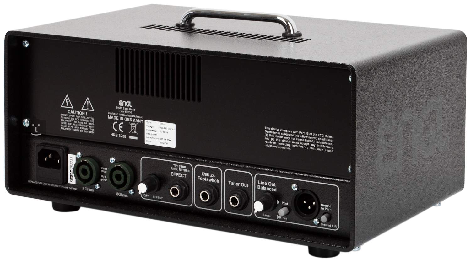 ENGL IRONBASS 700 WATT (opened) Bass Guitar Hybrid Amplifier