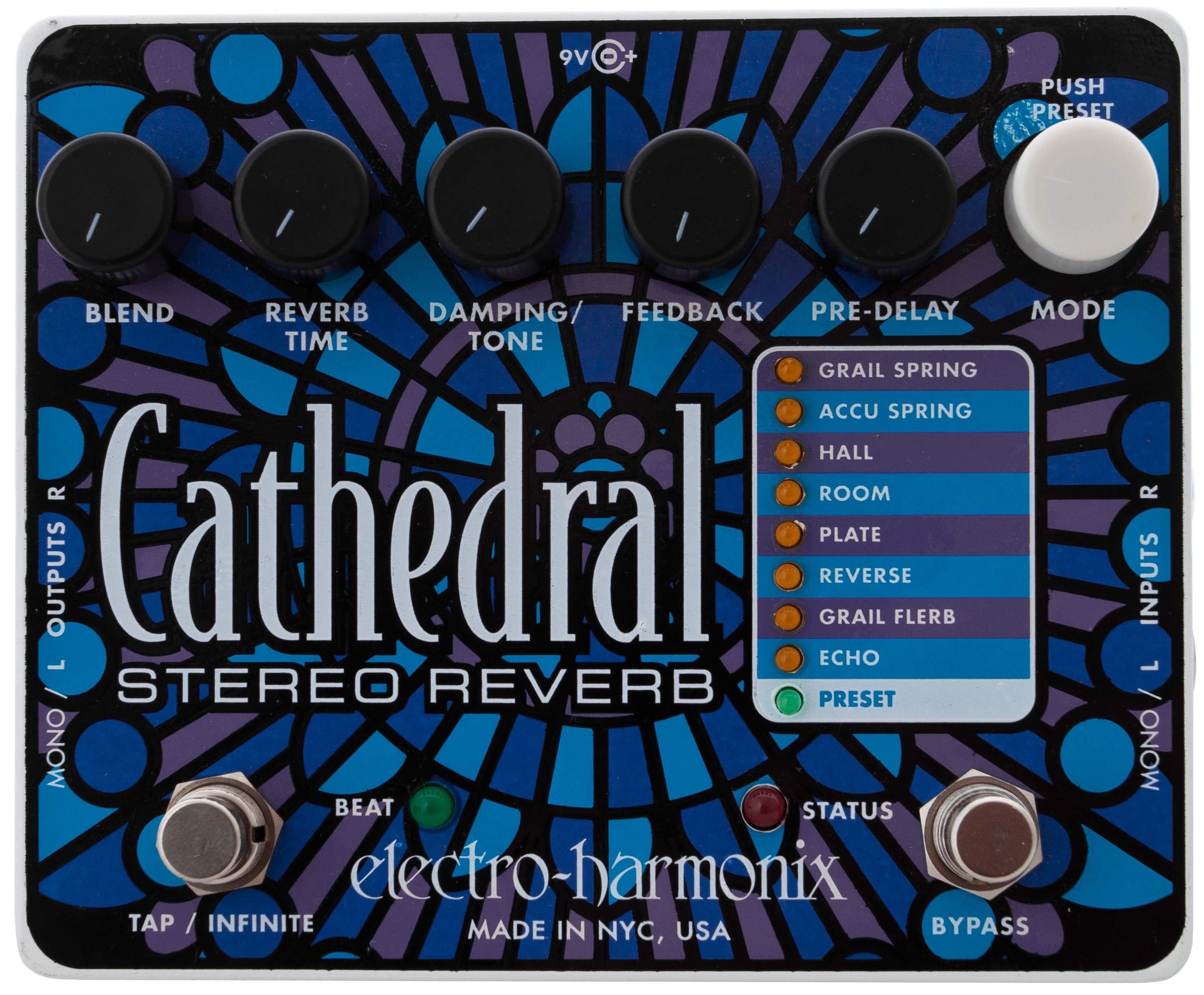 cathedral guitar pedal