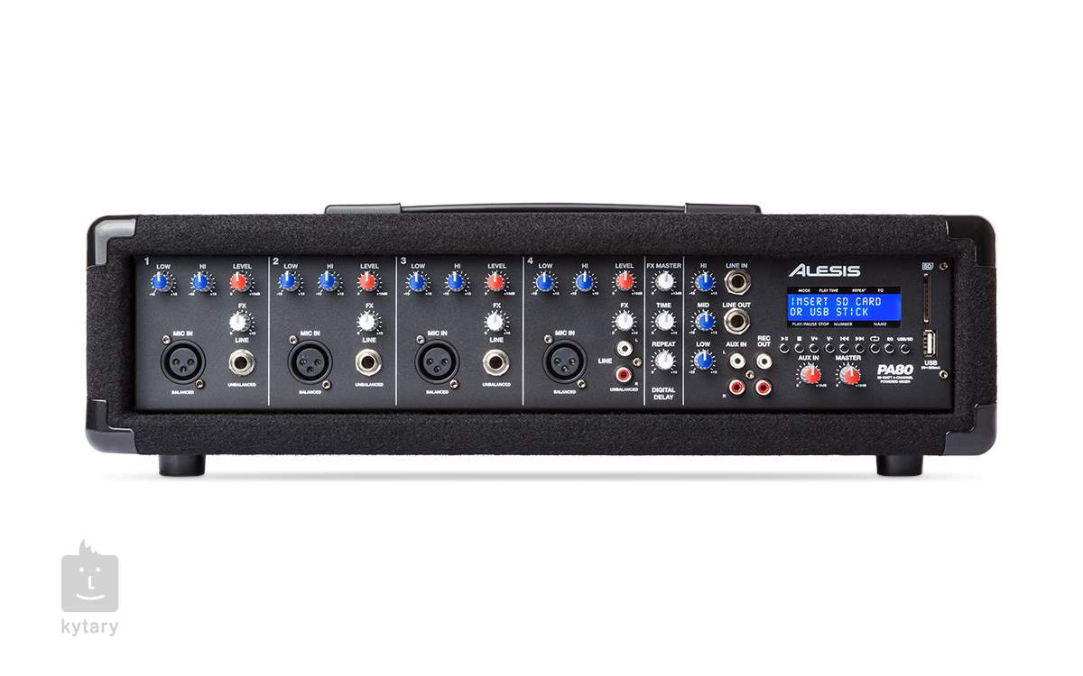 ALESIS PA System in a Box bundle (used 