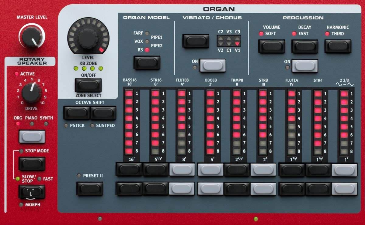 Nord stage store 3 organ