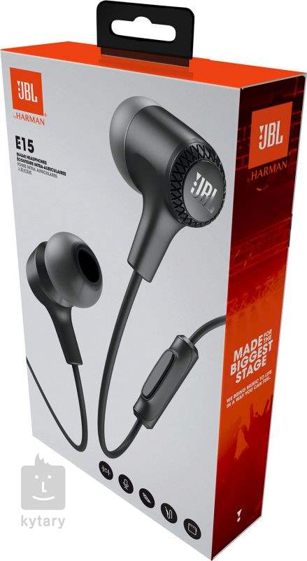 Gammeldags laser komplikationer JBL E15 Black (used) In-Ear Headphones